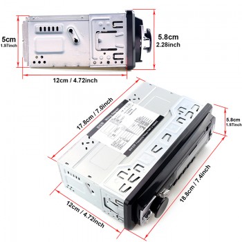 24V Truck Radio Car BUS Autoradio 1 Din Bluetooth MP3 Player Coche Radios Estereo Poste Para Auto Audio Stereo Carro Automotivo