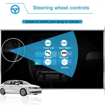 autoradio 2 din General Car Models 7 Touch Screen Bluetooth car radio player car audio aux Rear View Camera mirror link 7018B