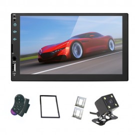 Mirror Link 2 din 7 Car Radio Capacitive Touch Screen Player MP5 SD/FM/USB/AUX/Bluetooth Car Audio For Rear View Camera