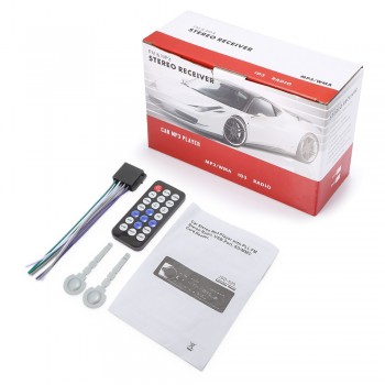 JSD - 520 Car MP3 Player Bluetooth 2.0  DC 12V In Dash 1 Din Car FM Radio Stereo Receiver With Remote Controller