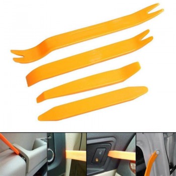 LABO 4pcs Auto Car Radio Door Clip Panel Trim Dash Audio Removal Installer Pry Tool 8CCH CWH8067