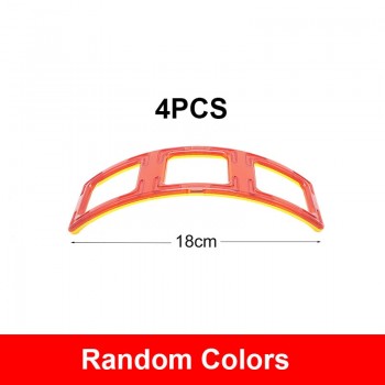4Pcs/set Magnetic Building Blocks Special Shapes Parts Accessory Construction Designer Toy Magnet Educational Toys For Kids