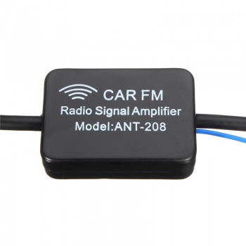 Vehicle AM FM Signal Booster Amplifier Car Inline Antenna Aerial Radio Amp MA799 ANT-208 Improves Reception Quality Reduce Noise