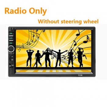 Central Multimedia MP5 Player 7 Touch Screen Bluetooth 2 Din Car radio with USB TF FM Support Back up Camera Auto Audio stereo