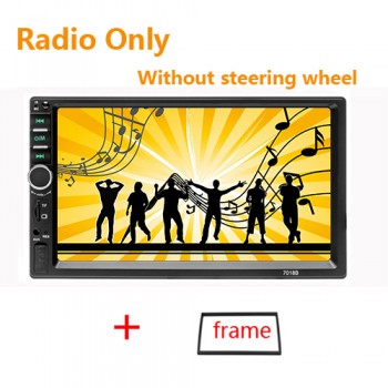Central Multimedia MP5 Player 7 Touch Screen Bluetooth 2 Din Car radio with USB TF FM Support Back up Camera Auto Audio stereo
