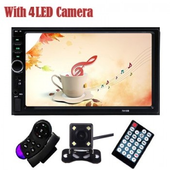 Central Multimedia MP5 Player 7 Touch Screen Bluetooth 2 Din Car radio with USB TF FM Support Back up Camera Auto Audio stereo