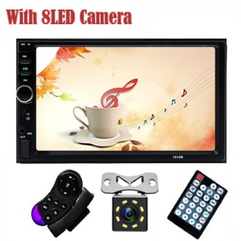 Central Multimedia MP5 Player 7 Touch Screen Bluetooth 2 Din Car radio with USB TF FM Support Back up Camera Auto Audio stereo