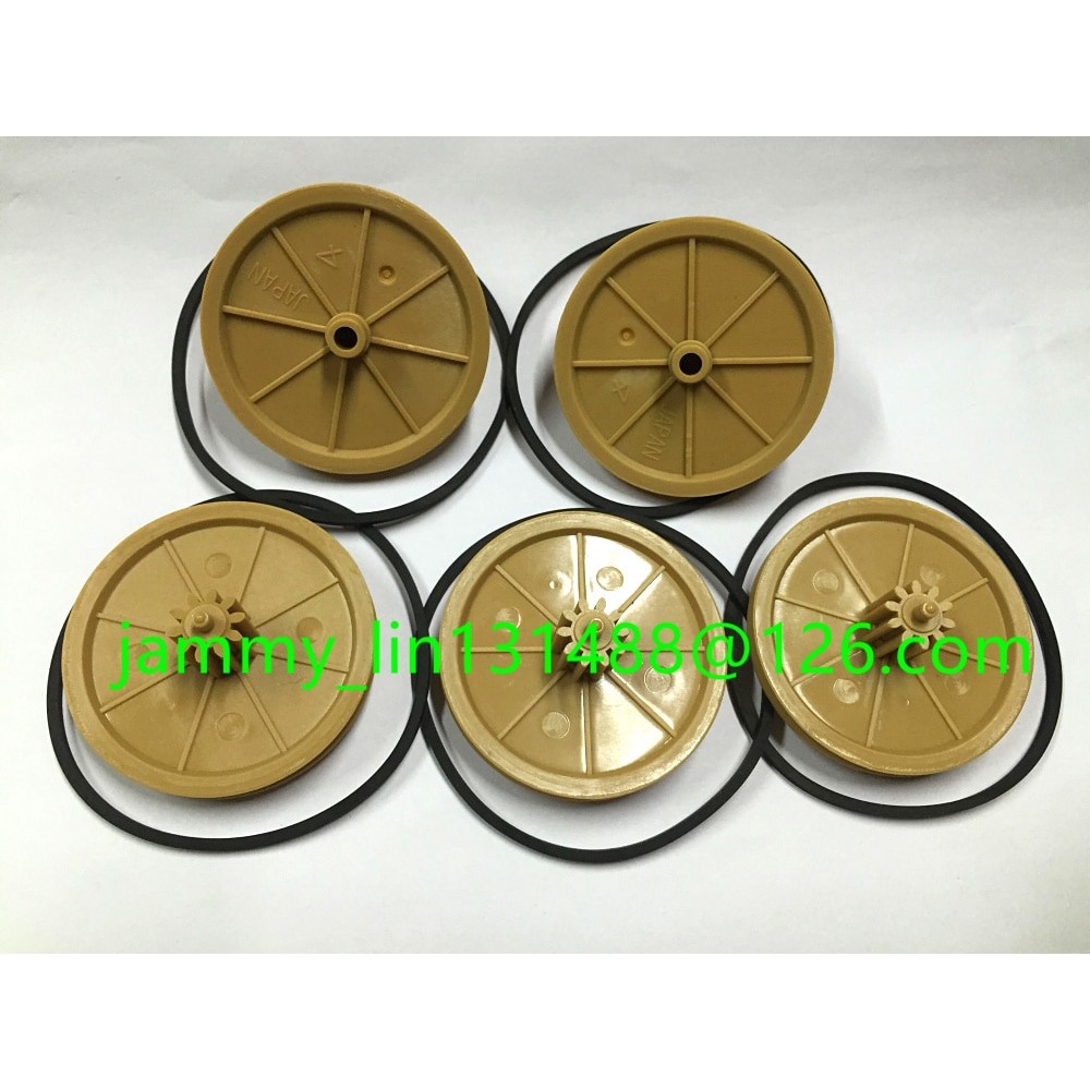 100% Brand new original CDM4 CDM-4 M4 Optical pickup Laser lens gear with belt for Marantz CD CDM4 gear CDM-4 gear M4 gear 5PCS