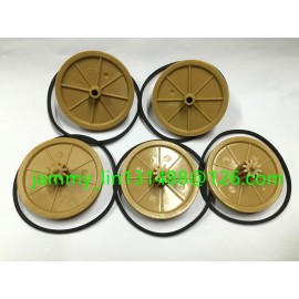 100% Brand new original CDM4 CDM-4 M4 Optical pickup Laser lens gear with belt for Marantz CD CDM4 gear CDM-4 gear M4 gear 5PCS