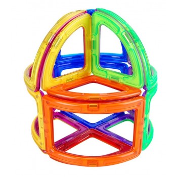 UNIQUE #63002  44PCS Magnet Toys Building Blocks Magnetic Construction Set Designer Kids DIY Educational Toys Games For Children