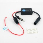 New Antenna 12V Car Automobile Radio Signal Amplifier ANT-208 Auto FM/AM Antenna Booster Windshield Mount Antenna Aerials