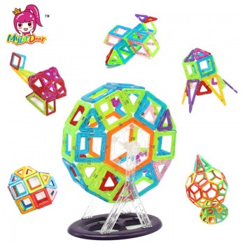 MylitDear Mini 78/152/174 pcs Magnetic Building Blocks Toys Construction Model DIY 3D Magnetic Designer Educational Bricks Toys