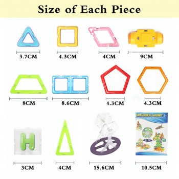 MylitDear Mini 78/152/174 pcs Magnetic Building Blocks Toys Construction Model DIY 3D Magnetic Designer Educational Bricks Toys