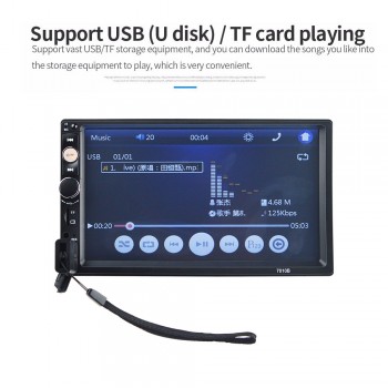 2din radio car 7 inch autoradio Bluetooth car audio 2 din touch screen car radio mirror link car stereo support steering control