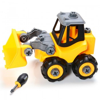 Mini Engineering Vehicle Car Styling Toys For Children Boys Dump Tracks Educational Model Diecast Detachabl Cars Toy Kids Gift