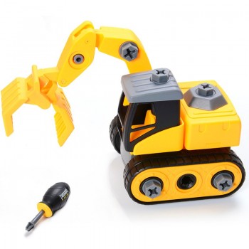 Mini Engineering Vehicle Car Styling Toys For Children Boys Dump Tracks Educational Model Diecast Detachabl Cars Toy Kids Gift