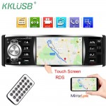 car radio player autoradio 1 din 12v 4.1 inch touch screen auto audio Mirror link RDS Bluetooth rear view camera car stereo