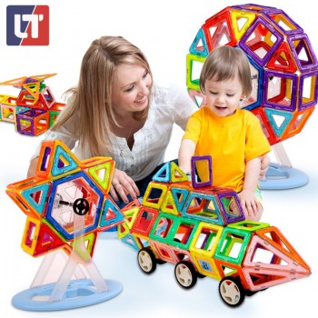 3D Mini Designer Magnetic Builiding Blocks Construction Set Kids Educational Toys For Chldrens Boys Girls Babys Gift