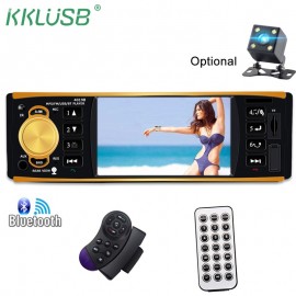 Autoradio 4019B 1 din Car Radio Auto Audio Stereo FM Bluetooth Rear View Camera usb aux Steering Wheel Remote Control Car Audio