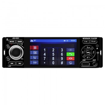 autoradio car radio 1 din 12v 4.1 inch touch screen auto audio mirror link car stereo bluetooth rear view camera usb aux player