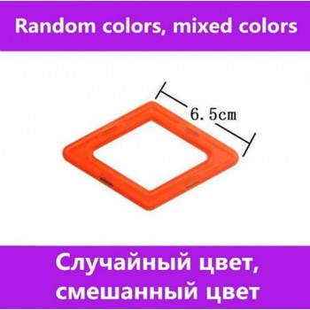 10pcs/set Big Size Magnetic Building Blocks DIY Single Designer Parts Accessory Construct Magnet Model Educational Toys For Kids
