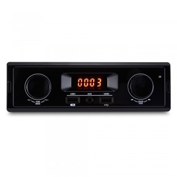 12 V Car Radio Audio Player Stereo MP3 FM Transmitter Support FM USB / SD / MMC Card Reader 1 DIN  In Dash Car Electronics