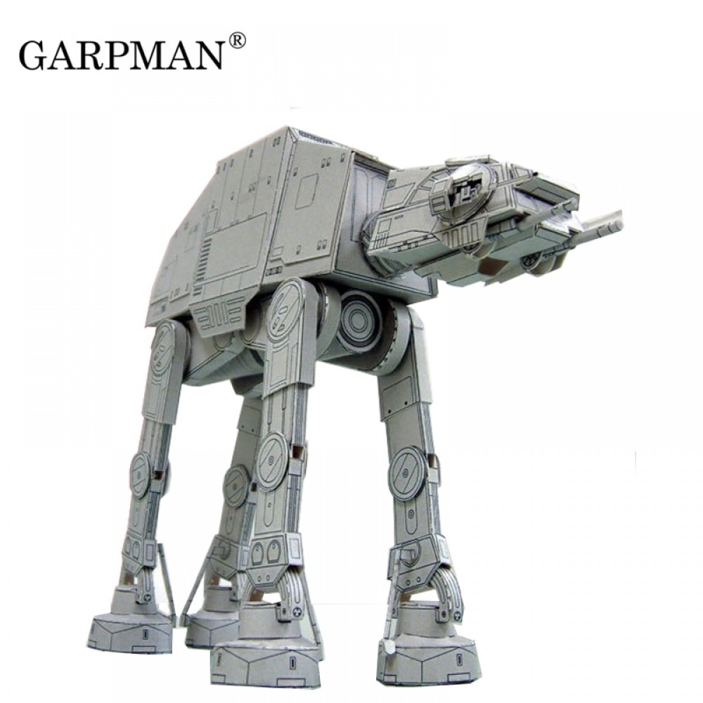 20cm Length Star Wars All Terrain Armored Walker AT-AT 3D Paper Model ATAT Papercraft Toy