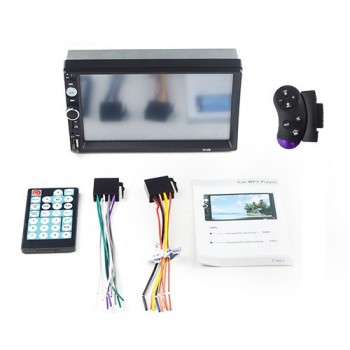 Car radio coche HD 7 inch Touch Screen auto Audio Stereo Bluetooth Central Multimedia Player IR Rear View Camera Autoradio 2 Din