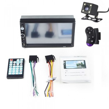 Car radio coche HD 7 inch Touch Screen auto Audio Stereo Bluetooth Central Multimedia Player IR Rear View Camera Autoradio 2 Din