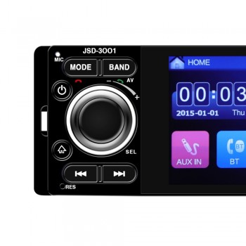 4 inch 1 din autoradio mirror link touch screen steering wheel control bluetooth FM TF card car radio Multimedia player