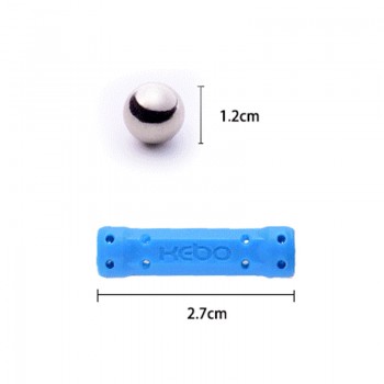 Creative Magnetic Design Blocks Bar Mini Metal Bead Stick Balls Geometric Figure Construction Kit Toys For Kid Intelligence Gift