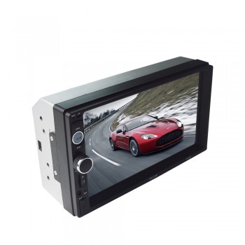 Autoradio 2 Din 7 inch LCD Touch screen car radio MAP3 MP5 player auto audio stereo bluetooth support Rear View Camera 7010B