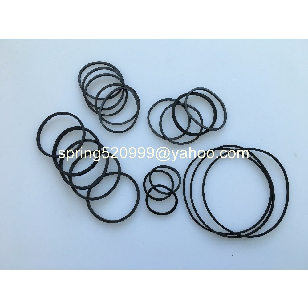 Free shipping 2bag 20pcs/bag DVD CD  Transmission belt all size folded length 2.5-5.5cm thickness 1.2mm rubber belt drive strap