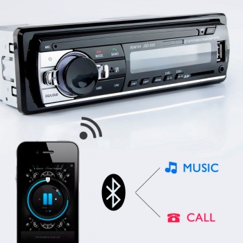Viecar MP3 Player FM Car Radio Stereo Audio Music USB SD Digital Bluetooth with In Dash Slot AUX Input