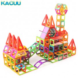 1 PCS standard size Magnetic Building Blocks 24 different types Kids Educational Toys DIY Blocks Magnets Toys For Children