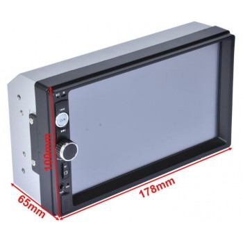 KONNWEI 2 Din 7 inch Car MP5 Player Car Video Player Touch Screen Support FM/MP5/USB/AUX/Bluetooth Camera
