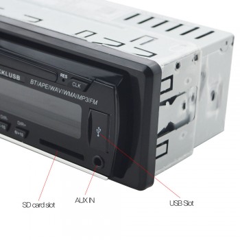 car radio 1 din jsd520 12V bluetooth car stereo In-dash FM usb aux Input mp3 WMA auto radio Player oto teypleri autoradio