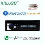 JSD-520 Bluetooth V2.0 Autoradio Stereo Car Radio 1 Din 12v FM Aux Input Receiver Car Audio SD USB MP3 MMC WMA car audio jsd 520