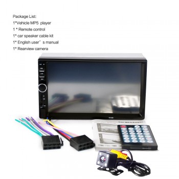 HD 7 autoradio 2 din car radio coche recorder Touch Screen car audio bluetooth usb rear view camera mp5 multimidio player 7018b
