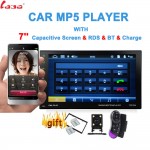 7 Touch Mirror Link Screen 2Din Car Radio Bluetooth Hands Free FM/TF/USB Rear View Camera Mirror For Android Phone 13 languages