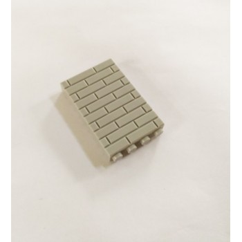 50Pcs 1x4  Wall Brick Toys MOC Architecture Accessory Brick DIY Building Block Assemble Particles Brickset  4 Color X026