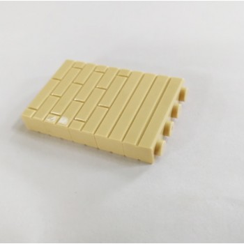 50Pcs 1x4  Wall Brick Toys MOC Architecture Accessory Brick DIY Building Block Assemble Particles Brickset  4 Color X026