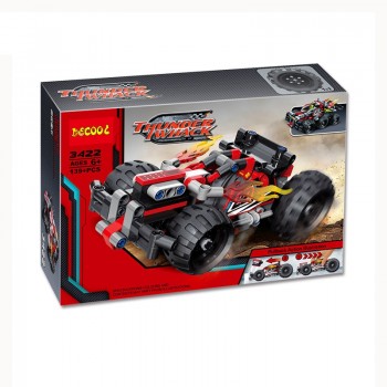 Technic 2 in 1 BASH pull back fit for LegoING 42073 race car children bricks model building sale toys gift for kids or boyfriend