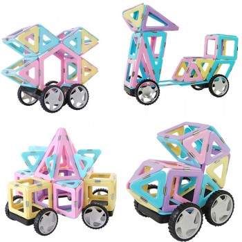 1Pcs Ice-Cream Magnetic Designer Macaron Magnet Blocks DIY Modeling Construction Building Blocks Educational Toys for Kids Gift