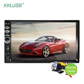 7018B Car audio 7 Inch 2 DIN autoradio Stereo Touch Screen auto Radio Video MP5 Player Support Bluetooth TF SD MMC USB FM camera