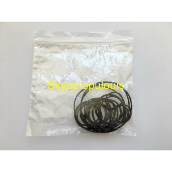 FREE post 20pcs/bag DVD CD VCD Transmission belt all size folded lenth 2.5-5.5cm thickness 1.2mm rubber belt drive strap