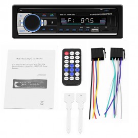 Zeepin Bluetooth Autoradio Car Stereo Radio 12V In-dash 1 Din FM Aux Input Receiver SD USB MP3 MMC WMA Car Audio Player