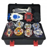 1set 7 style Beyblade Burst B111 B113 Metal Fusion 4D With 4 Launcher Beyblade Burst Spinning Top Christmas Gift For Kids Toys