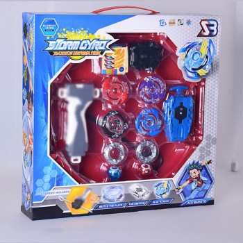 4pcs/set Beyblade Arena Spinning Top Metal Fight Beyblade Metal Beyblade Stadium Battle Top Gifts Classic Toy Launcher For Child