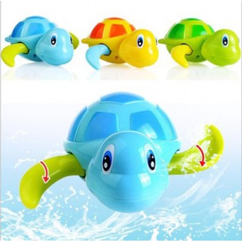 Baby Kids Multi-type Wind Up Tortoise Chain Bathing Shower Clockwork water baby toys oyuncak toys for children 1pc